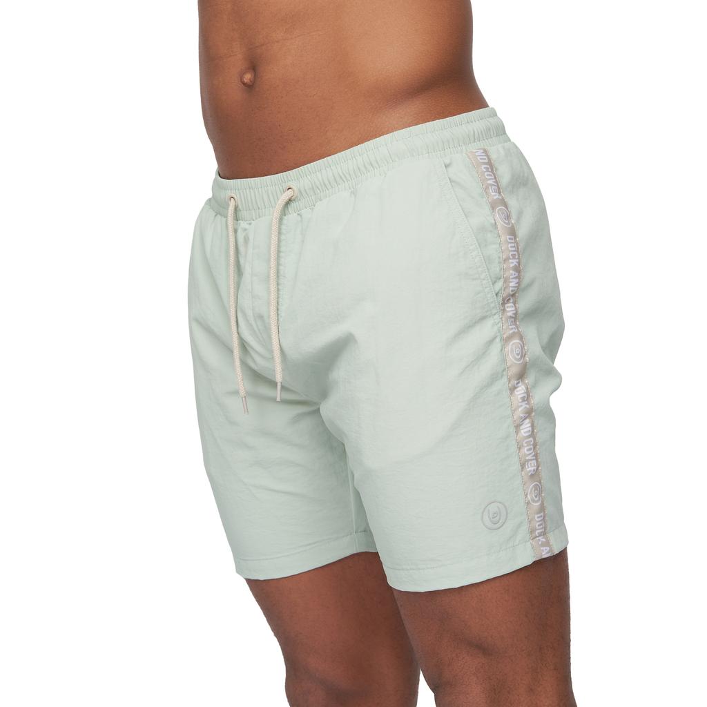 Duck and Cover Men's Gathport Swim Shorts