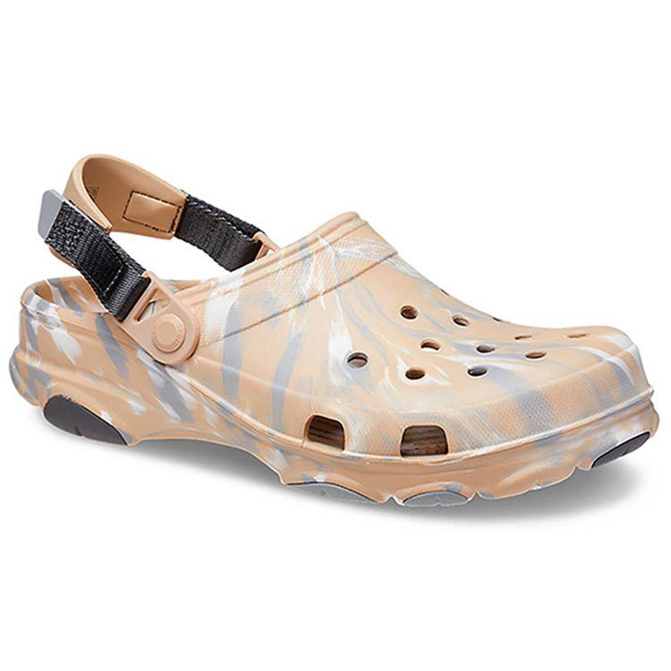 Crocs All-Terrain Marbled Clog EVA Men Clogs Brown 207887-2ZM