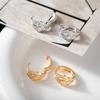 Elegant Heart-Shaped Hollow Ear Cuff Earrings for Women - High-End, Hot-Selling Jewelry