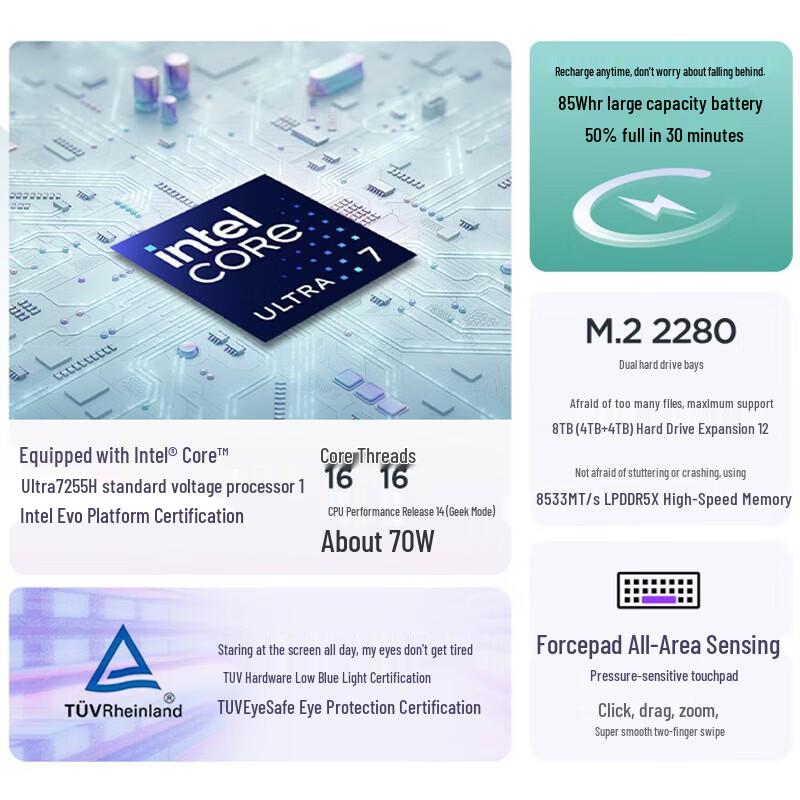 Lenovo ThinkBook 14+ AI Laptop (CN version)