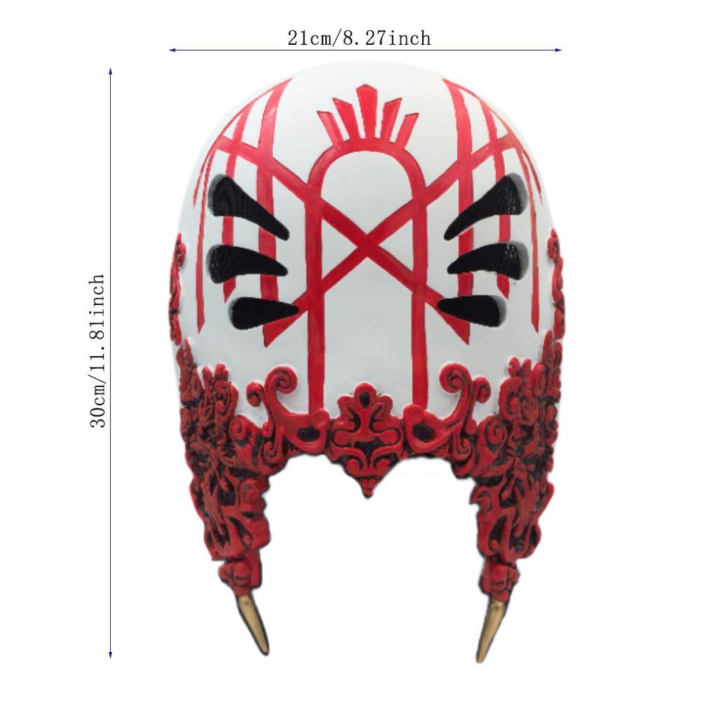 Rock band peripheral mask resin material can be worn film and television peripheral imitation cos props