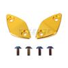 Fit For ZXJC 500RR ZX 500RR Motorcycle Mirror Seat Cover CNC Rearview Mirrors Seat Driven Mirror Base Brackets