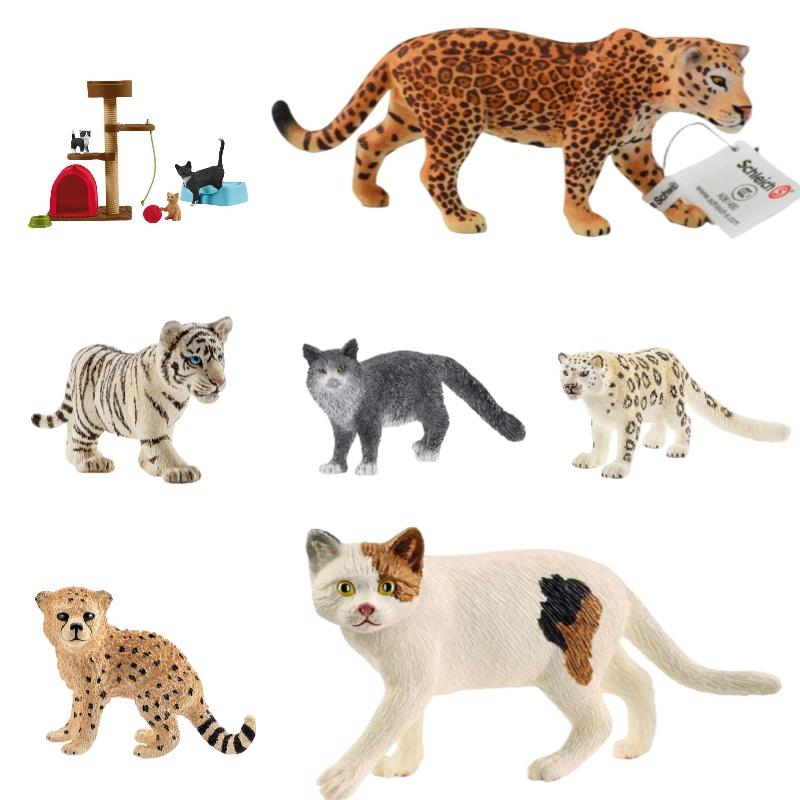 Schleich Simulierte Tierfigur PVC-Material Statisches Modell Wildtiere Kategorie Kein Zusammenbau Leopard 14748