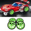 4pcs 1Celsius7 1Celsius8 RC   Car Tires Wheel Rims Sturdy Plastic Fashionable 17mm RC   Racing Tyres Replacement for