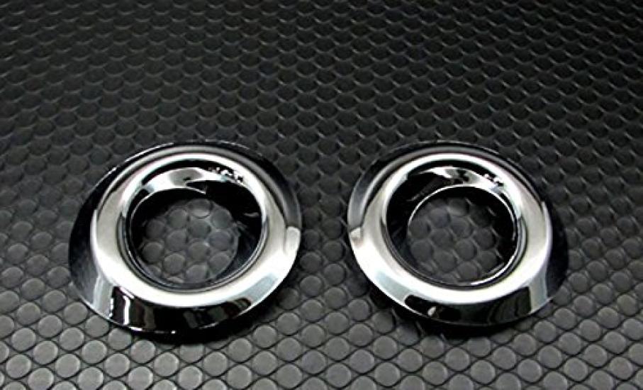 BRIGHTZ Chrome Fog Light Covers for Wagon R Stingray MH34S MH MH34 34 Stingray 15539 (F-Type) (Late Model) [FOG-COV-203]