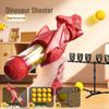 Children's Dino Soft Bullet Toy Gun with Lights & Spray for Interactive Battle Games