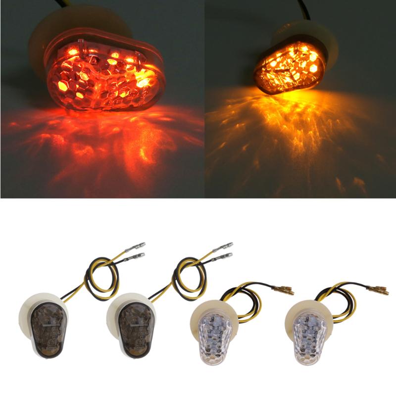 

Черный Янтарный мотоцикл 12 В заподлицо мини-светодиодные указатели поворота для Yamaha YZF R1 R6 R6 SFZ1S FAZER Auto