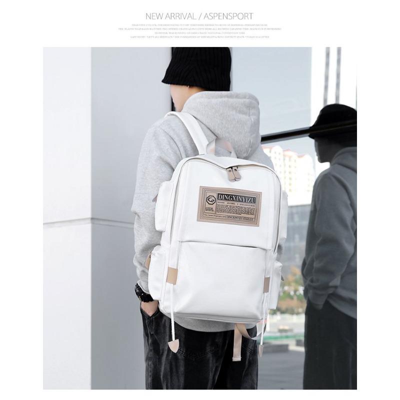 High Capacity Soft Leather Backpack For Men Fashon School Backpack Multifunction Male Laptop Bag Waterproof Travel Bags