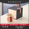 Master Cup Large Capacity Personalized Teacup Ru Kiln Plant Ash Handwritten Signature Peach Blossom Sign Good Luck Sign Coke Cup Teacup