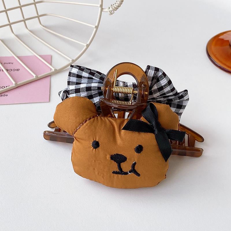 

Cute Cartoon Animal Bear & Shark Hair Clip for Women