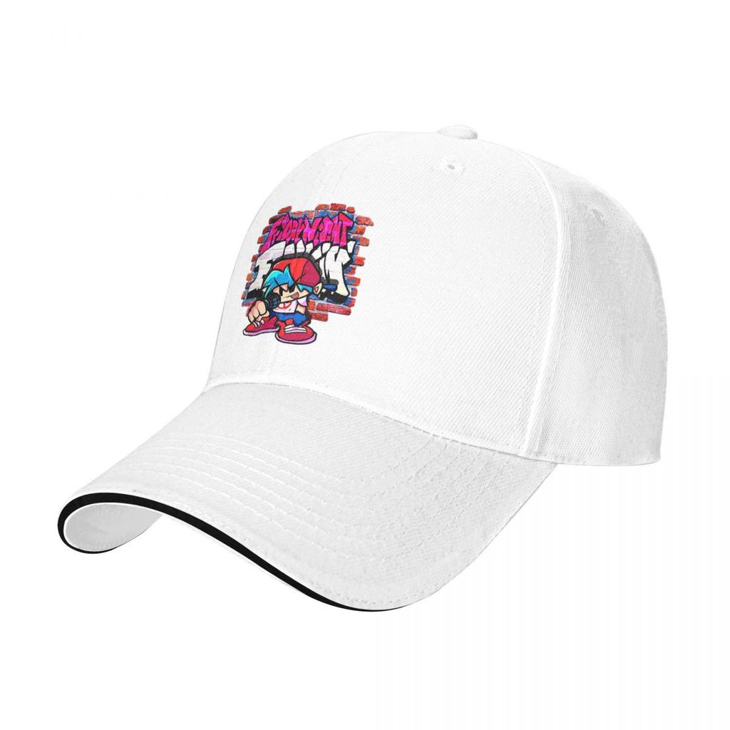 Unisex Baseball Hats BoyFriend FNF Brick Wall Outdoor Streetwear Summer Sports Baseball Caps Cap Casquette Polychromatic Hats