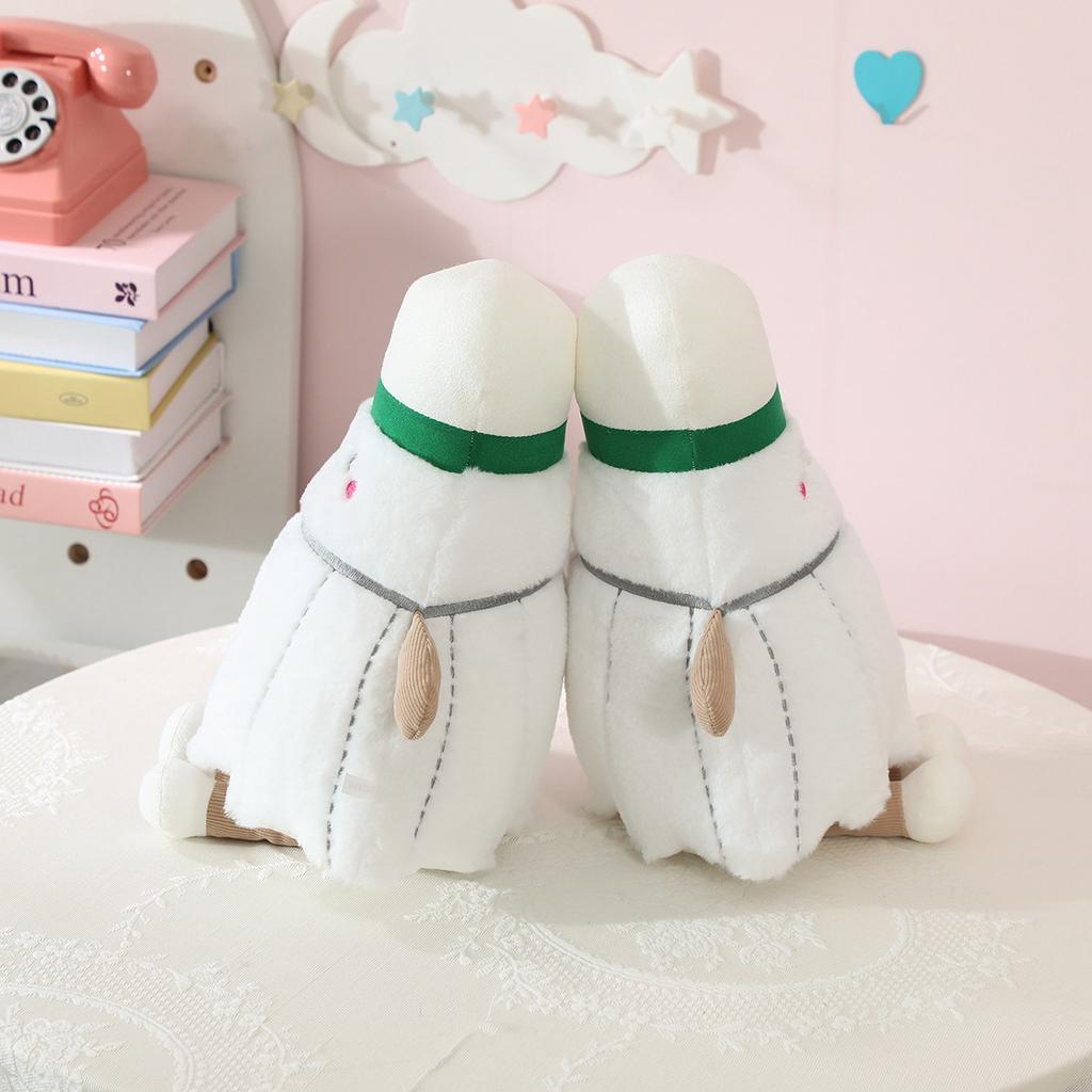 Girls Soothing Doll Creative Fun Badminton Doll Plush Toy Badminton Doll Home Pillow