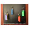 8 PCS Plastic Key Tags With Rings And Tags Lined Blank Paper Key Tags 8 Colors For Women Men Jewelry Accessories