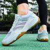 New Carbon Board Badminton Shoes Men's Professional Single Net Breathable Summer Non-slip Wear-resistant Breathable Sports Shoes Men's and Women's