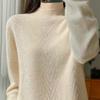 Diamond Hot-fix Korean Wool Sweater: Women's Loose, Stylish & Simple Base Layer for Autumn/Winter