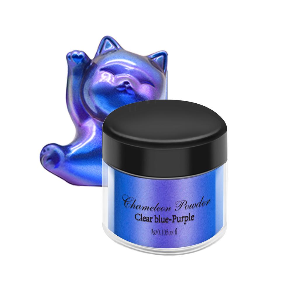 20Colors 3g Chameleon Mica Powder Color Shift Pigment Powder for Epoxy Resin Painting Soap Making Bath Bombs Candle Making Slime