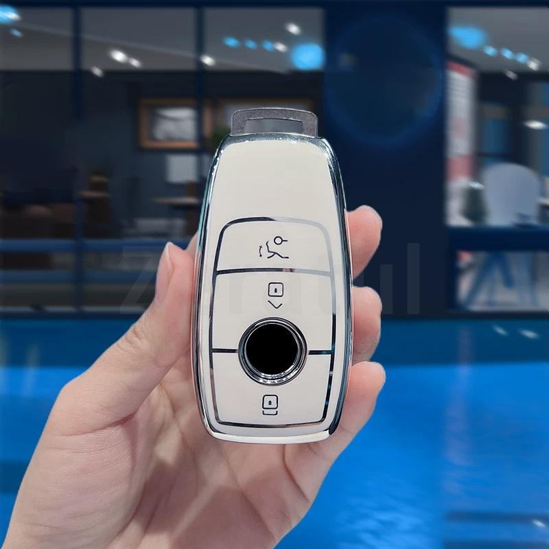 Tpu Keyless Fob Car Key Case Cover Holder For Mercedes Benz W177 W205 W213 W222 X167 Amg A C E S G Class Glc Cle Cla Glb Gls