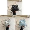 Kleine Damen-Ketten-Schultertasche aus PU-Material mit Street-Style-Design für den täglichen Gebrauch