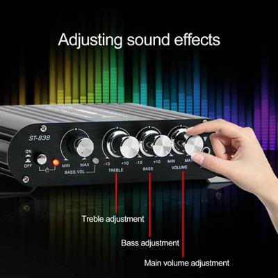 Auto Bluetooth-kompatibel Audio Verstärker Sound Einstellbar Universal Hohe Kompatibilität Audio Lautsprecher Verstärker Modul
