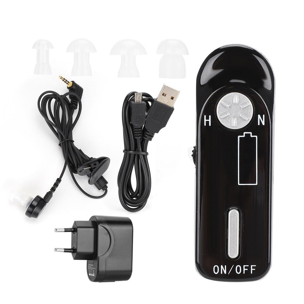 

Мини слуховой аппарат Ear Sound Мини-голосовой усилитель слуха Помощь EU Plug