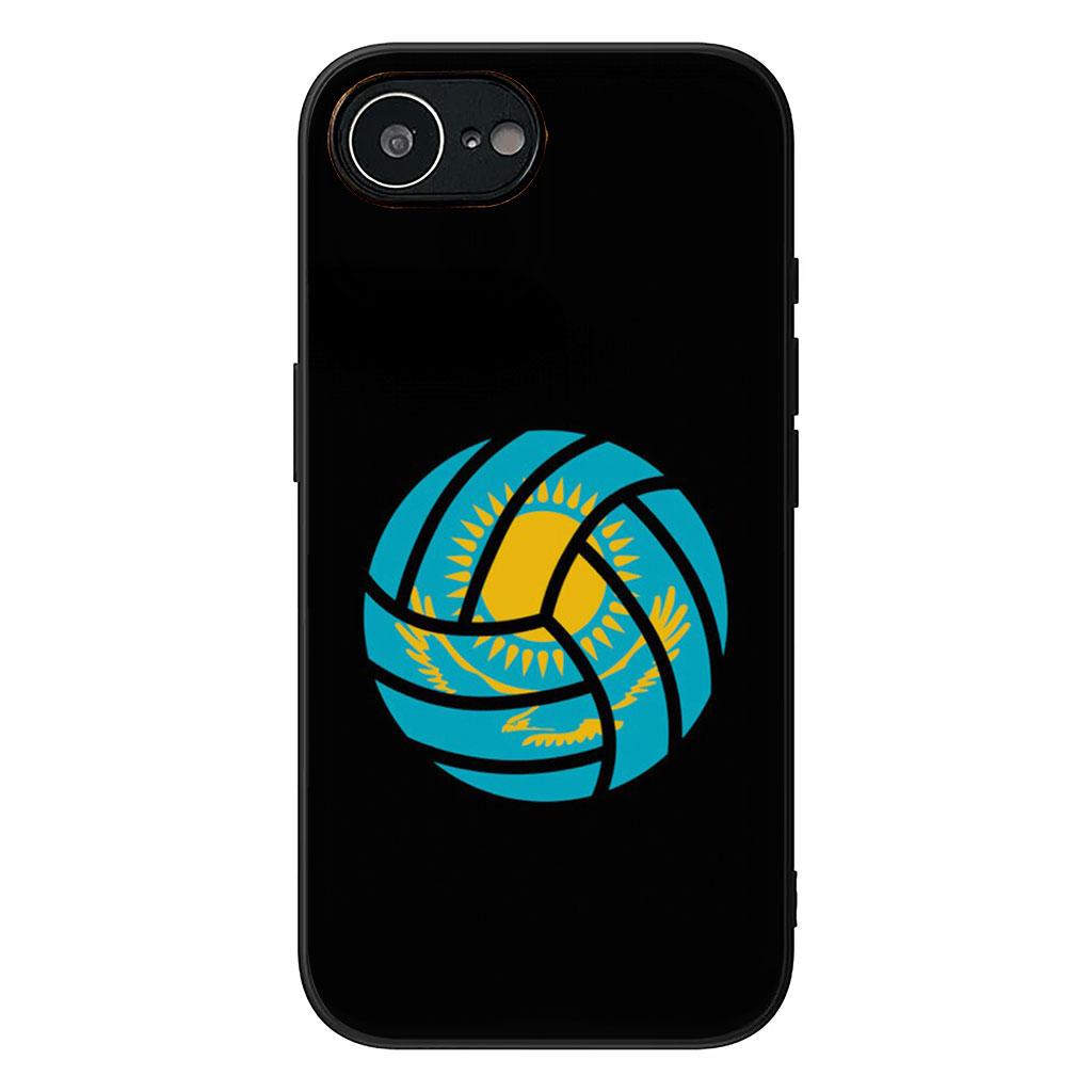 

Cover for Samsung Galaxy S25 S24 S22 S23 FE Ultra Plus A56 A05 A06 A15 A16 A55 S7 Edge + Phone Case Blue Kazakhstan Flag Sun Galaxy A05