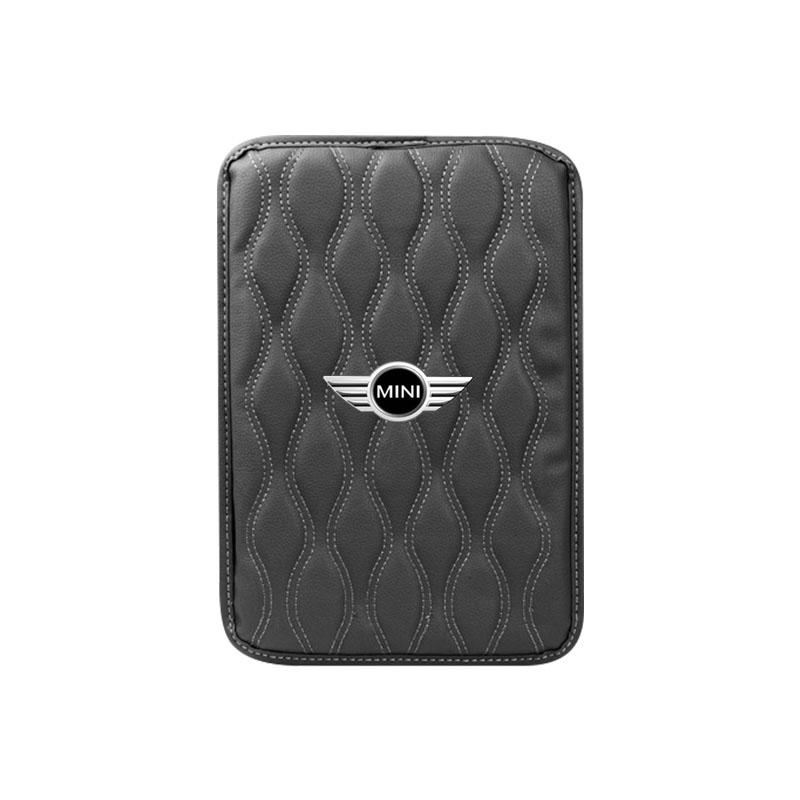 1Pcs Leather Auto Armrest Pads Protective Waterproof Hand Cushion For MINI Cooper R56 Fridge 323 R56 F56 50 60 53 F56 Countryman