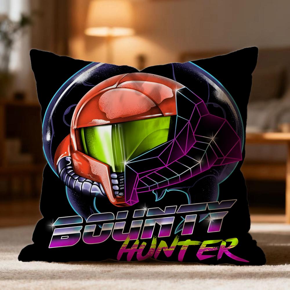 Popular MMetroider Cushion Cover Soft Washable Pillow Case Multi-Scene for Couch Bed Travel Office Use