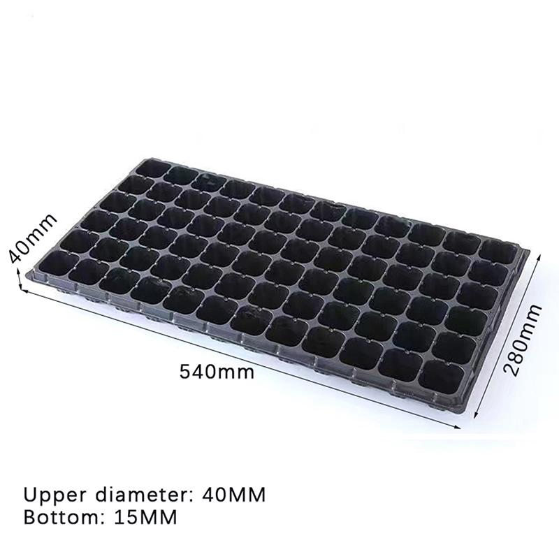 

60 г/6 упаковок поддона для рассады, поддон для посадки, пористый ящик для углубления балкона, рассада, обрезка овощей, поддон с утолщенными отверстиями