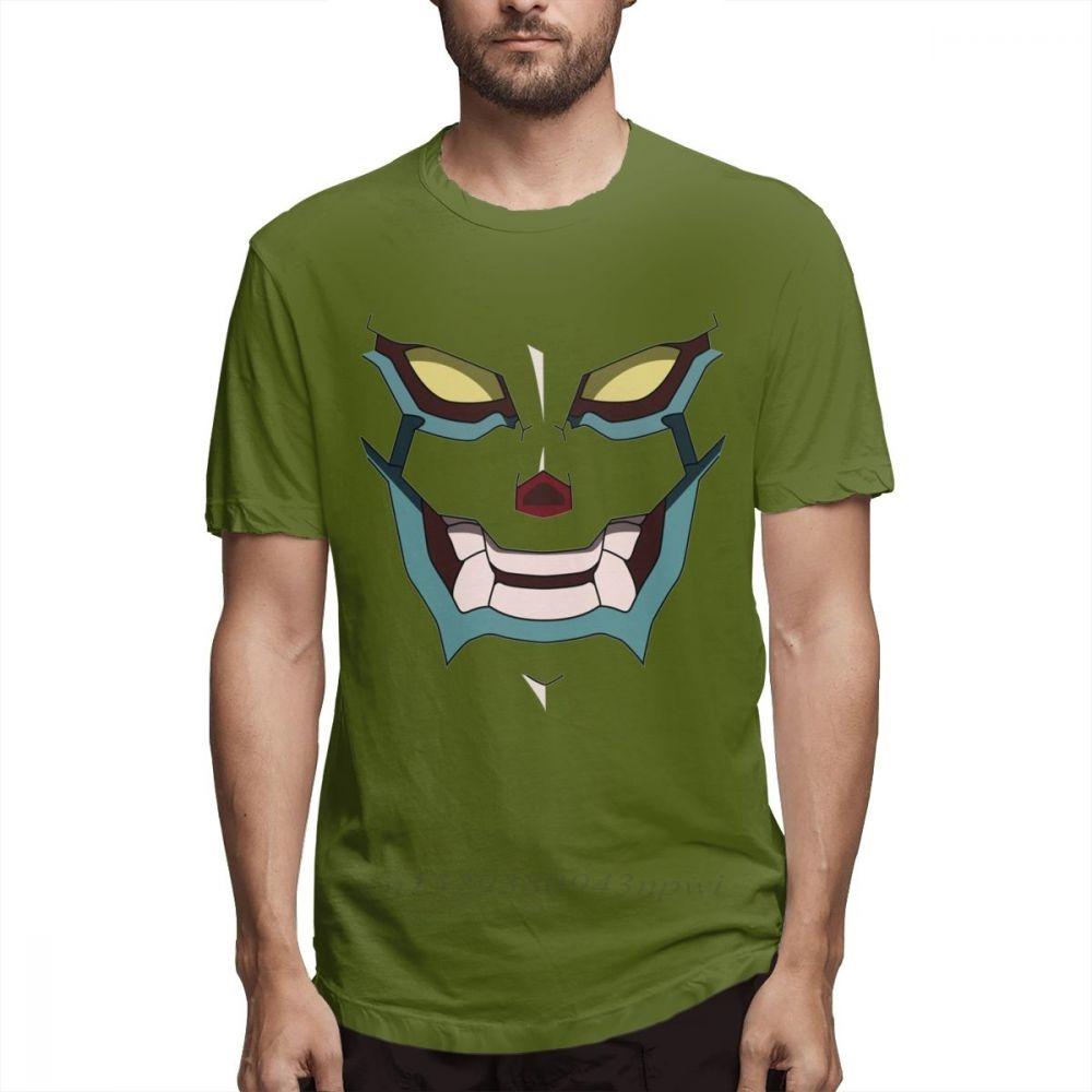 Novelty Tengen Toppa Gurren Lagann T Shirt Punk Rock Mens Tshirt Man Anime Cartoon 100 Cotton Plus Size TShirt