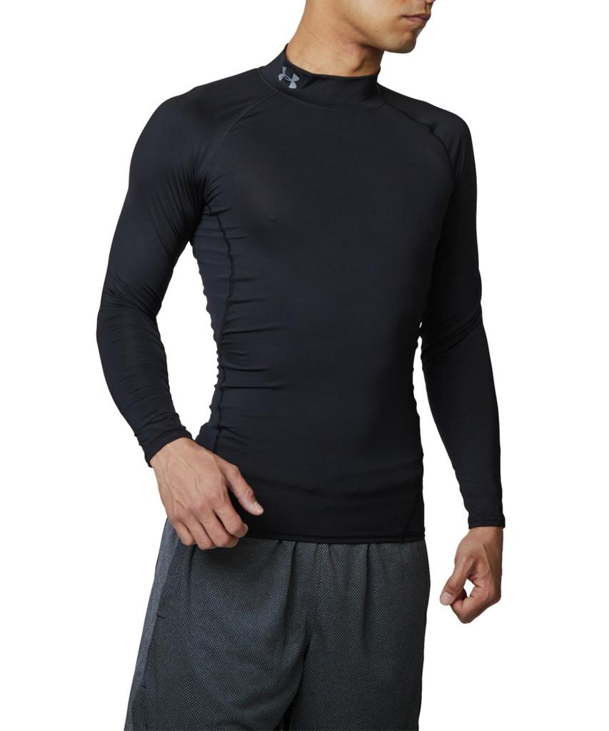 UNDER ARMOUR UA HG ARMOUR MOCK LS 001 Japan LG to Japanese size Men's (equivalent L)