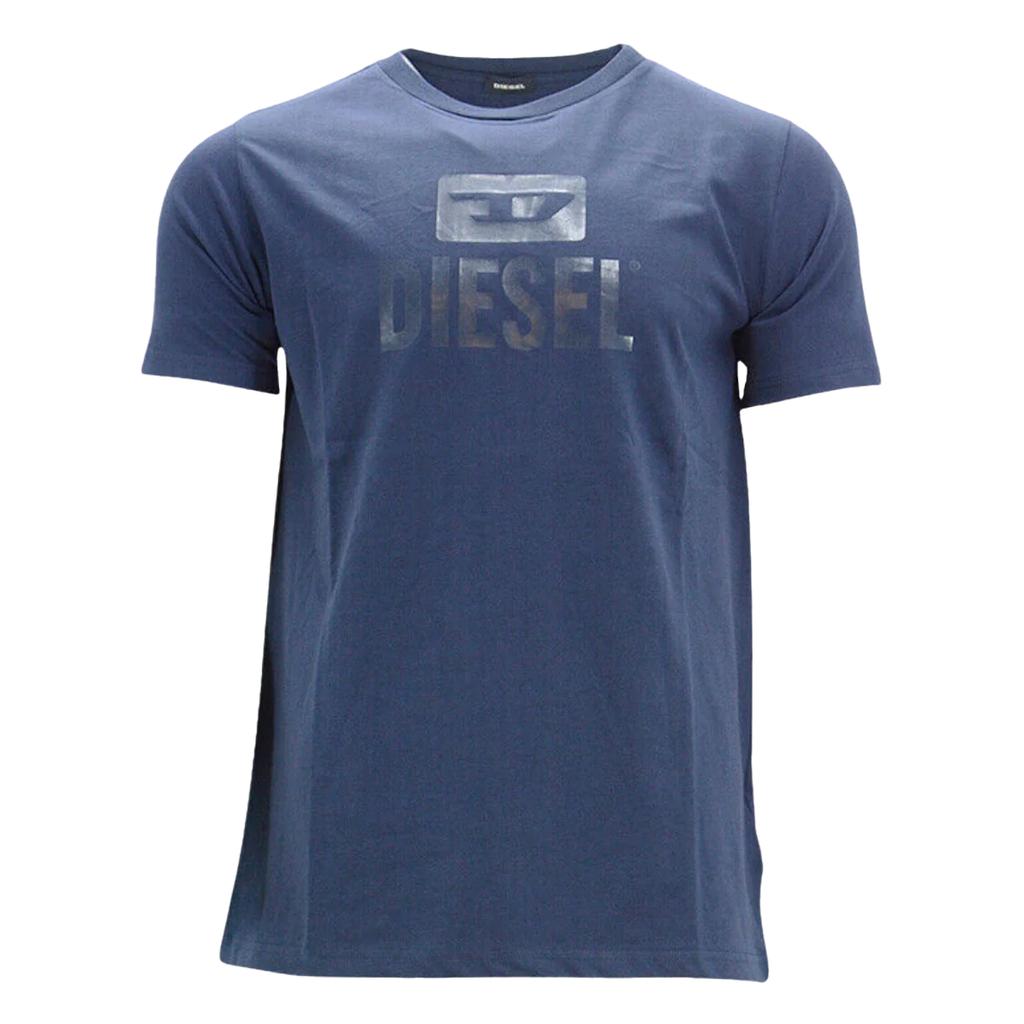 Diesel Mens Monotone Logo T-Shirt