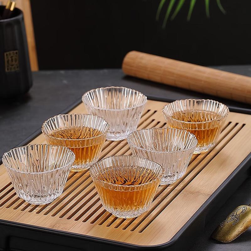 Aigeliya Mingya 8-Piece Glass Tea Set