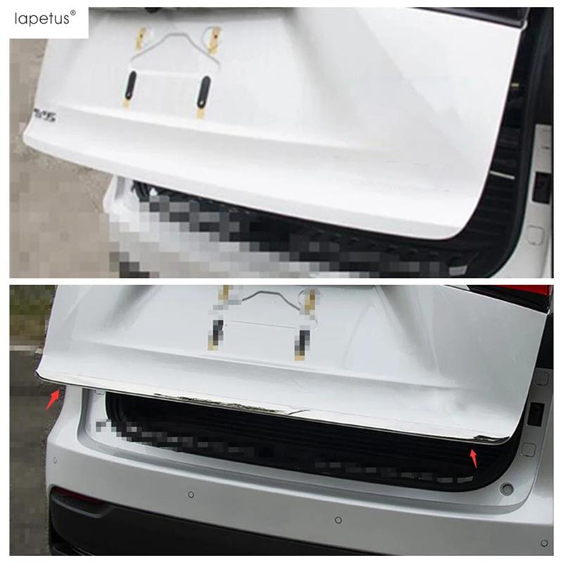 Rear Trunk Tail Gate Door Handle Molding Strip Decoration Cover Trim Stainless Accessories For LEXUS NX NX200T NX300H 2018