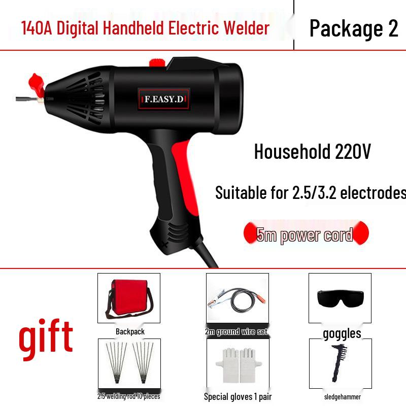 

Портативный ручной мини ЧПУ электрический сварочный аппарат - Встроенный кабель, Бытовая машина для точечной сварки