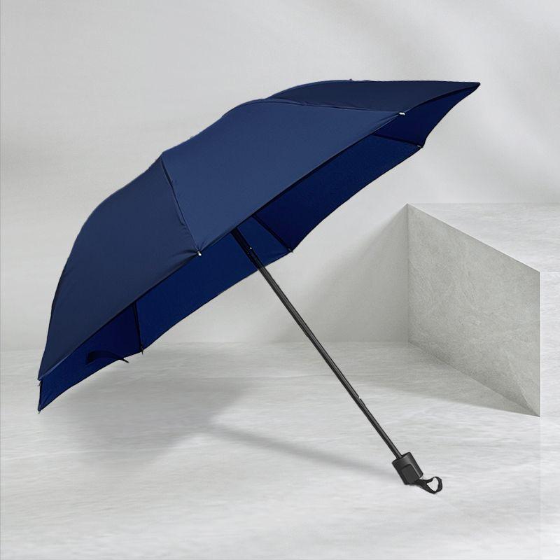 Parapluie pliant automatique pour femme avec protection UV et logo