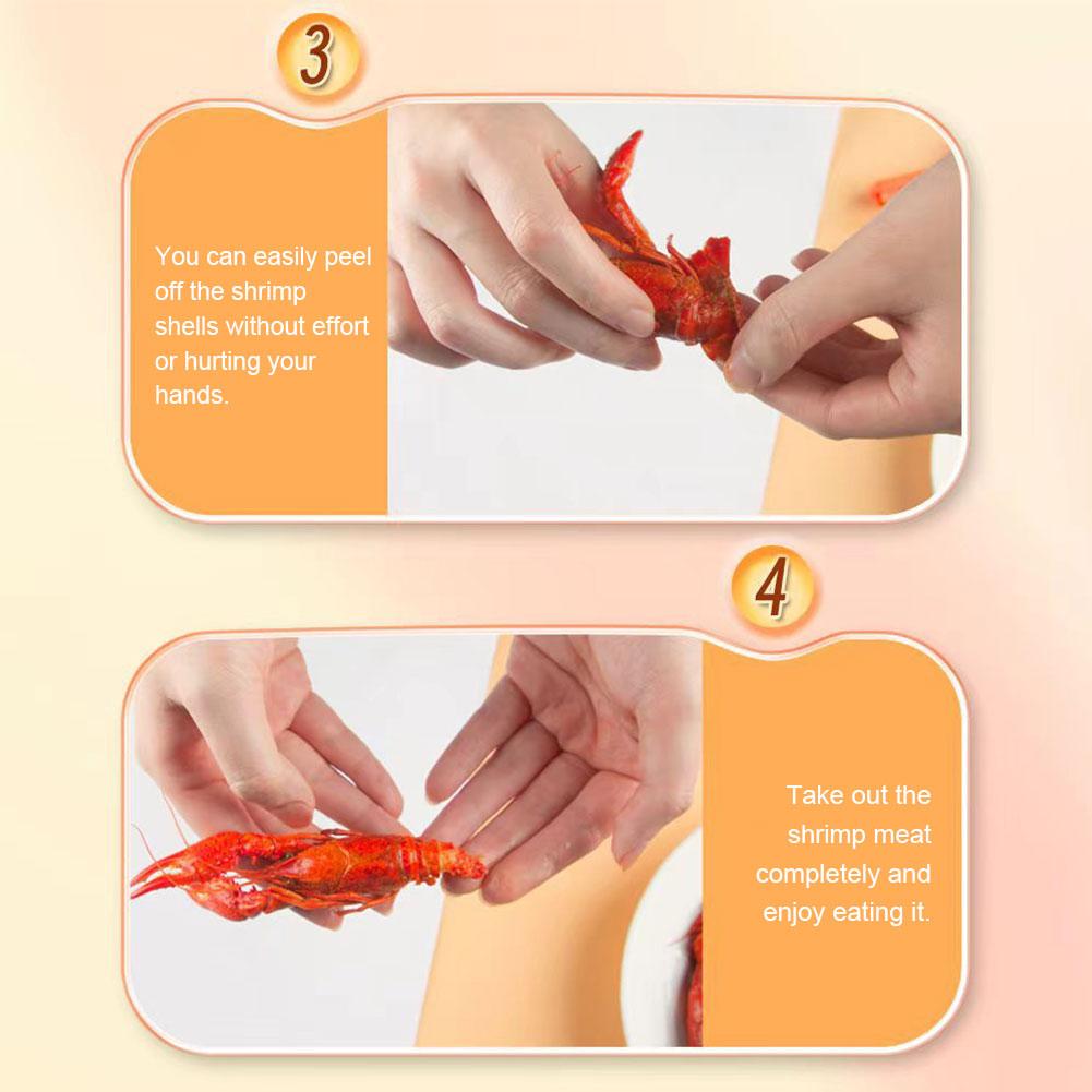1pcs Shrimp Peeler Lobster Scissors Seafood Tool Scissors Oyster Shucker Machine Kitchen Gadgets For Peeling Eating