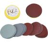 Glass Polishing Kit, Glass and Windshield Polishing DIY Kit, Sanding Paper Scratch Removal Set Ceric Dioxide Abrasive Discs Polish Pad Felt