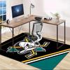1pc Football Team Design Area Rug - Non-Slip, Soft & Cozy Floor Mat for Living Room, Bedroom, Office - Indoor/Outdoor Decorative Carpet
