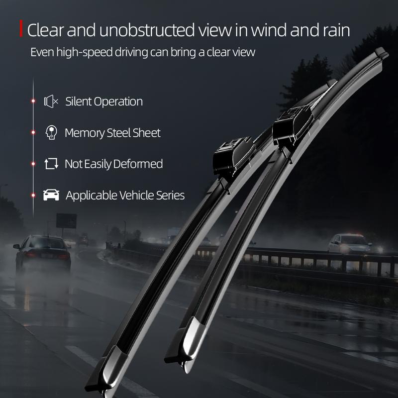 

1set Front & Rear Windshield Wiper Blades Windscreen Wipers For Ford Focus 1 1998-2005 2000 2001 2002 2003 2004 Accessories Ford