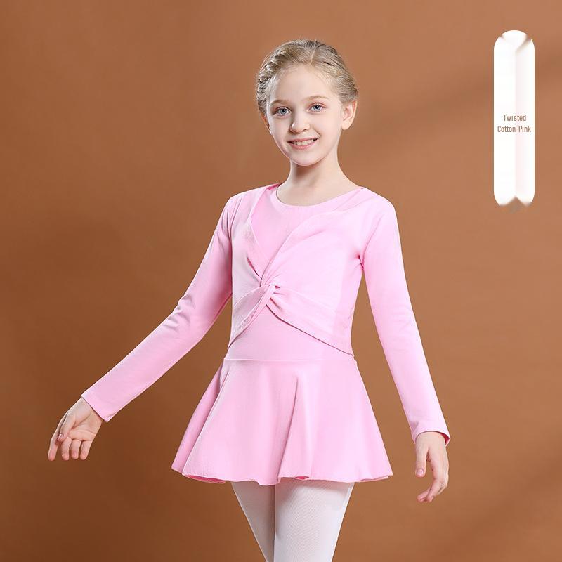 

Детская танцевальная одежда на флисовой подкладке: Комплект шали с длинным рукавом и топа без рукавов 150