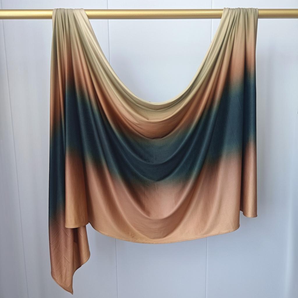 Women Jersey Liquide Hijab Premium Liquid Jersey Hijab Scarf Shawl Head Scarf Muslim Fashion Turban Headwrap Women Ramadan Hijab