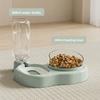 Cat Bowl Cat Food Bowl Automatic Pet Feeder Water Fountain for Cats and Dogs Pet Supplies