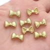 Copper Smooth Bow Tie Partition Bead For DIY Jewelry Making Craft Accessories