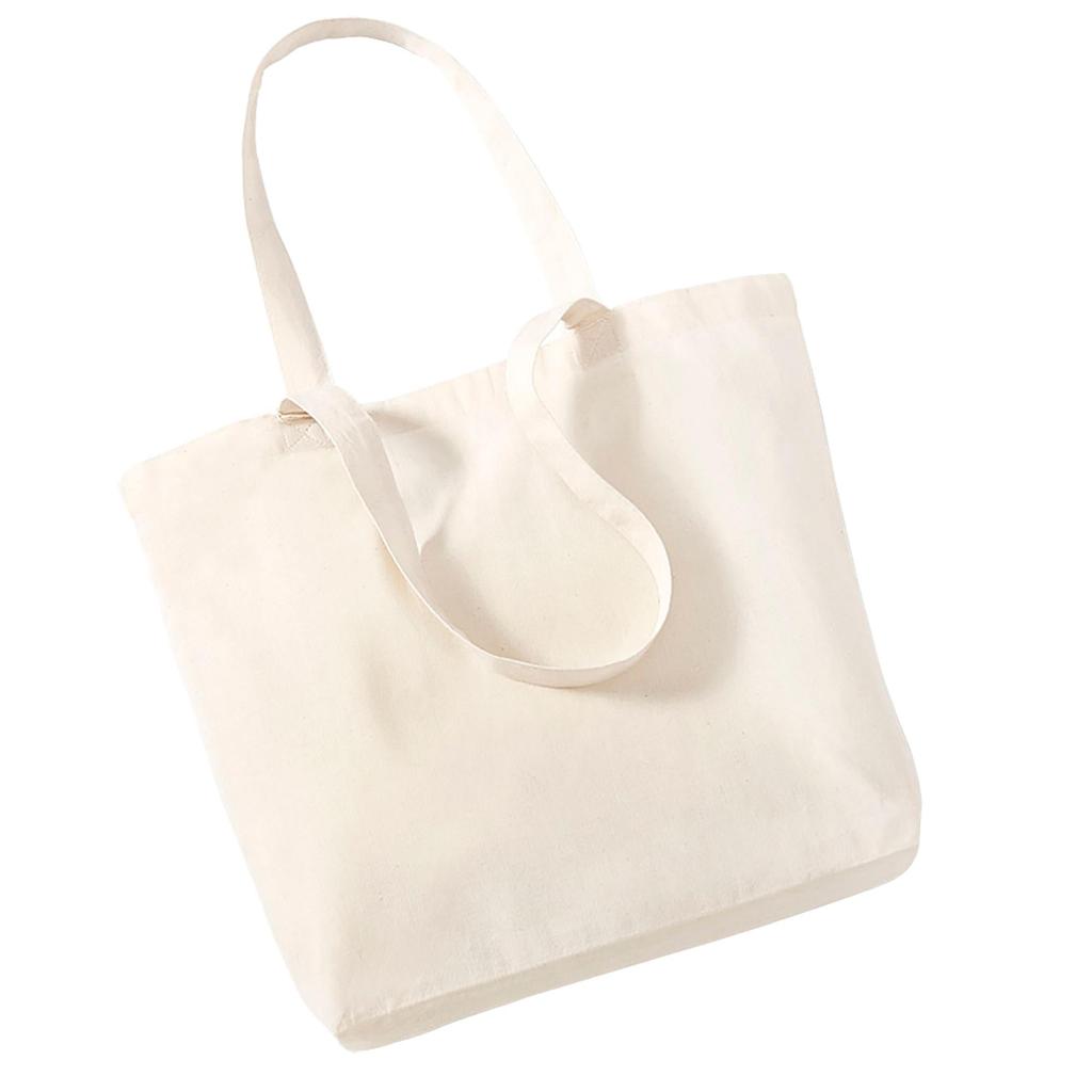 Westford Mill Organic Cotton Shopper Bag - 16 Litres
