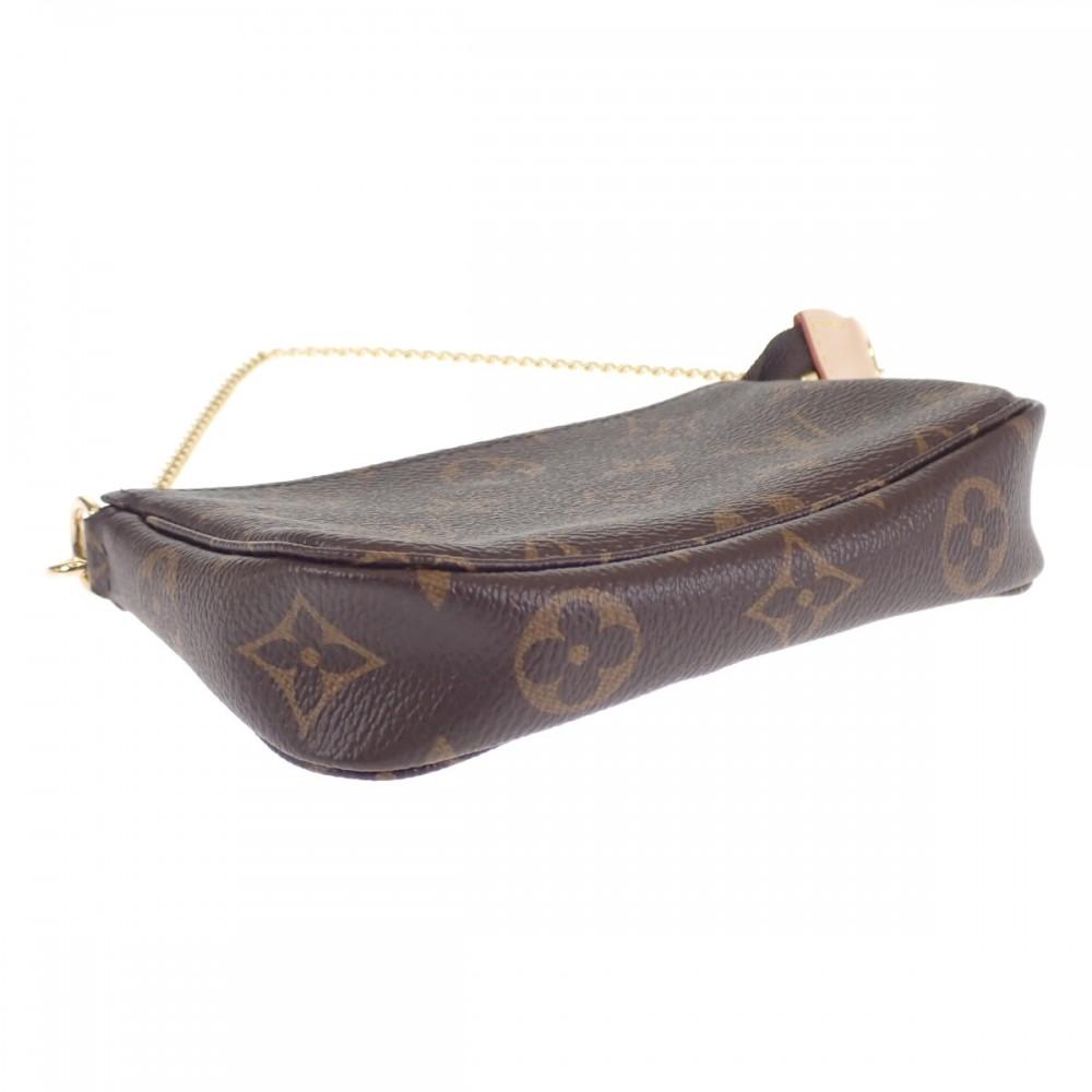 LOUIS VUITTON  M58009 Monogram Pouch Brown Women