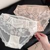 Ladies Summer New Style Sexy Pure Desire Lace Low Waist Triangle Briefs
