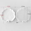 Flexible Food Grade Silicone Leaf Shaped Mould For Crystals Epoxy Art Projects