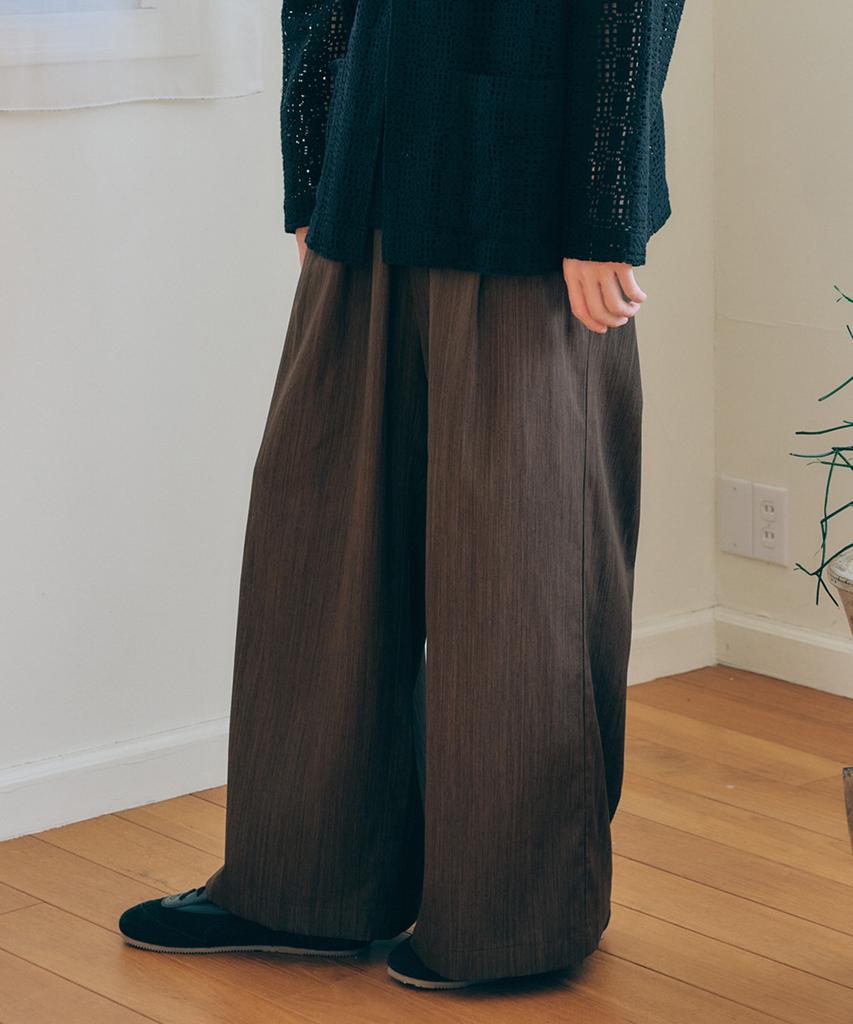 Mallen Unisex Breeze Wide Pants Brown