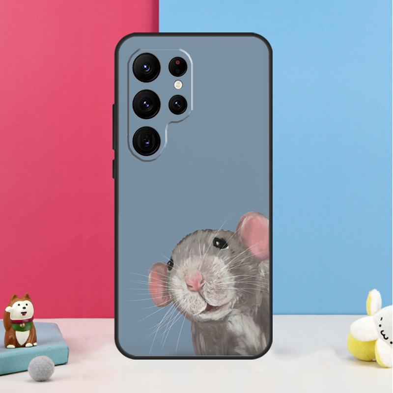 Mouse Rat Case For Samsung Galaxy S26 S25 S24 S20 S21 S22 S23 Ultra S10 Plus S25 FE Back Cover Shell