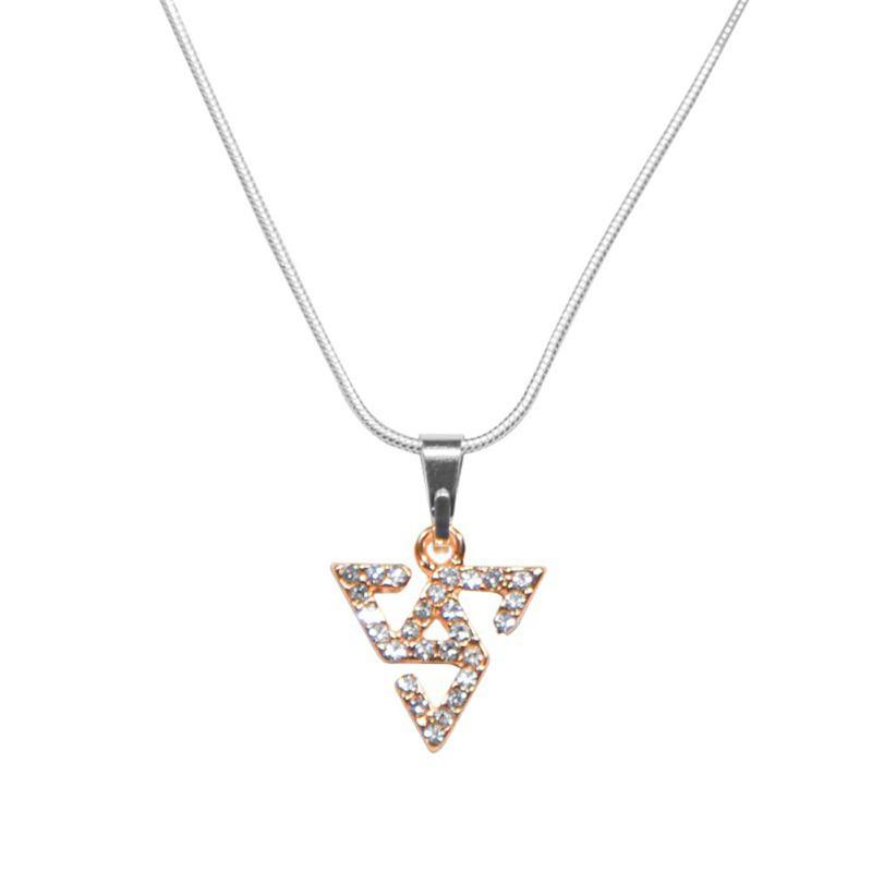 Silver Plated Necklace Kpop NCT EXO Got7 Twice Ikon Necklace Pendant Jewelry Accessories